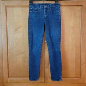 J. Crew 9" High-Rise Toothpick Stretch Denim Jeans - 29 (size 8)